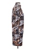 Shein Print Brown Cocktail Dress Size 8/10 - photo 4