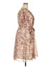 MSK 100% Polyester Floral Pink Casual Dress Size 20 - photo 4