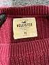 Hollister 100% Cotton Burgundy Pullover Sweater Size XS - photo 7