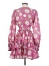 Oliphant Floral Pink Cocktail Dress Size XS - photo 2
