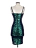 Privy 100% Polyester Teal Cocktail Dress Size S - photo 2