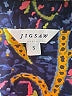 Jigsaw 100% Modal Paisley Blue Long Sleeve Blouse Size S - photo 7