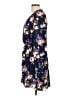 Lulus 100% Polyester Floral Blue Casual Dress Size L - photo 5