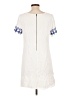 Lulus 100% Polyester Aztec Or Tribal Print White Casual Dress Size L - photo 2