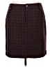 Eddie Bauer Plaid Burgundy Wool Skirt Size 16 - photo 1