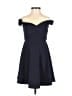 Windsor 100% Polyester Solid Blue Cocktail Dress Size S - photo 1