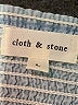 Cloth & Stone 100% Lyocell Teal 3/4 Sleeve Blouse Size L - photo 7