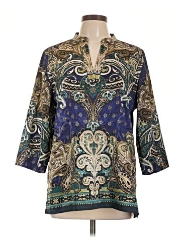 Chico's 3/4 Sleeve Blouse (view 1)