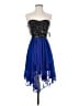 B. Darlin 100% Nylon Blue Cocktail Dress Size 3/4 - photo 1