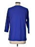 L.L.Bean 100% Supima Cotton Blue 3/4 Sleeve Top Size L - photo 2