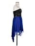 B. Darlin 100% Nylon Blue Cocktail Dress Size 3/4 - photo 4