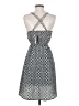 Bebop 100% Polyester Print Black Casual Dress Size XS - photo 2