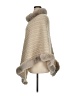 Unbranded 100% Acrylic Tan Poncho Size 1X (estimated) - photo 5