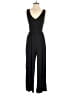 LOFT Beach Solid Black Jumpsuit Size M - photo 1