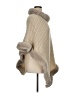Unbranded 100% Acrylic Tan Poncho Size 1X (estimated) - photo 4