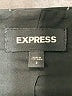 Express Plaid Black Formal Skirt Size 2 - photo 4