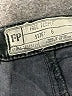 Free People 100% Rayon Metallic Black Shorts Size 6 - photo 3