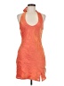 Lulus Orange Cocktail Dress Size M - photo 1