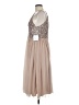 Maya Deluxe 100% Polyester Tan Cocktail Dress Size 10 - photo 5