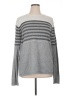 Vince. Stripes Gray Pullover Sweater Size XL - photo 1