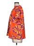 Magaschoni 100% Polyester Orange Short Sleeve Blouse Size L - photo 5