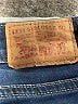 Levi's Stripes Blue Jeans Size 28 waist - photo 4