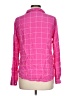 Lush 100% Rayon Pink Long Sleeve Blouse Size L - photo 2