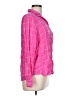 Lush 100% Rayon Pink Long Sleeve Blouse Size L - photo 4