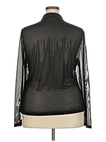 Shein Curve Long Sleeve Blouse (view 2)