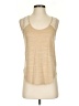 Miss Me Tan Sleeveless Top Size S - photo 1