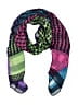 Unbranded Houndstooth Purple Pink Scarf One size - photo 1