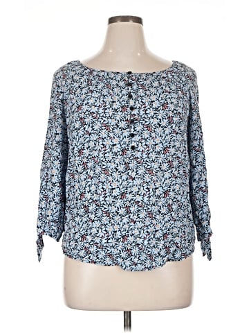 I.N. Studio 3/4 Sleeve Blouse (view 1)