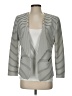 Tahari by ASL Stripes Gray Blazer Size 4 - photo 1