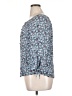 I.N. Studio 100% Rayon Blue 3/4 Sleeve Blouse Size XL - photo 5