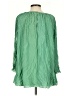 Laugh Cry Repeat 100% Silk Green 3/4 Sleeve Silk Top Size XS - photo 2