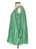 Laugh Cry Repeat 100% Silk Green 3/4 Sleeve Silk Top Size XS - photo 5