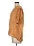 DR2 100% Rayon Orange Short Sleeve Blouse Size M - photo 5