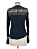 Faherty Blue Long Sleeve Blouse Size M - photo 2