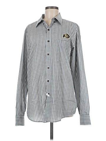 Antigua Long Sleeve Button-Down Shirt (view 1)