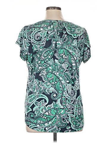 Liz Claiborne Short Sleeve Blouse (view 2)