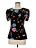 Express Black Short Sleeve Top Size M - photo 1