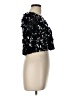 Charlotte Russe 100% Polyester Black Short Sleeve Top Size L - photo 4