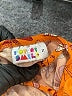 Dot Dot Smile Print Orange Dress Size 2T - photo 4