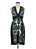 Bailey Blue Paisley Teal Cocktail Dress Size M - photo 1