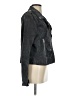 Marc New York Andrew Marc 100% Leather Gray Black Jacket Size S (estimated) - photo 4