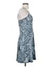 Acevog Paisley Blue Casual Dress Size S - photo 4