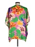 Entro 100% Polyester Green 3/4 Sleeve Blouse Size M - photo 2