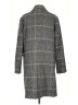 Rails Plaid Gray Coat Size S - photo 2