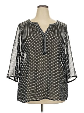 Zac & Rachel 3/4 Sleeve Blouse (view 1)