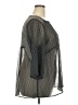 Zac & Rachel 100% Polyester Black 3/4 Sleeve Blouse Size 2X - photo 4